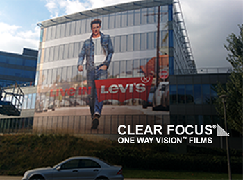 ClearFocus film on building