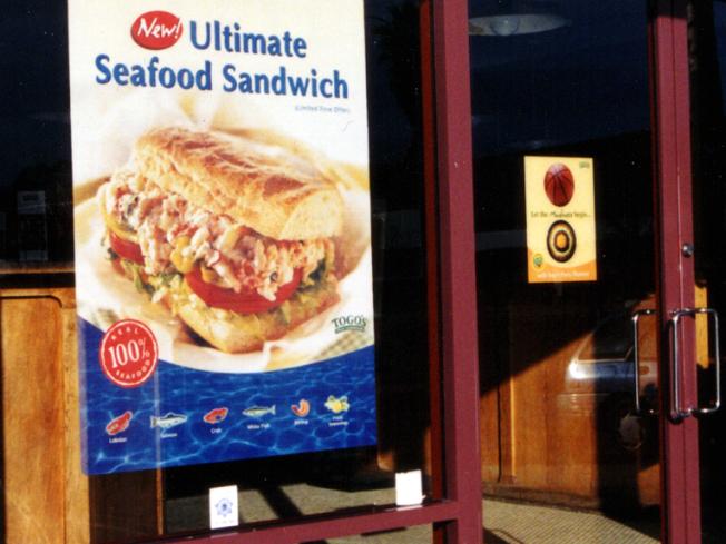 Clear Focus ImageView Seafood Sandwich